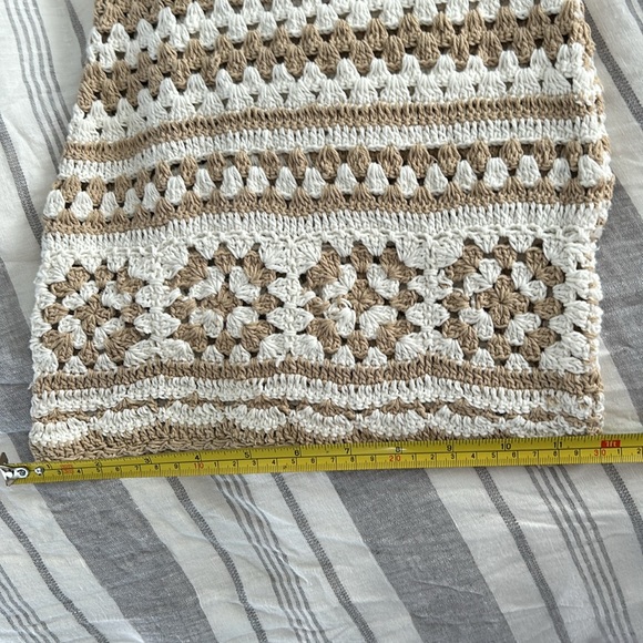 Free People by Flook NWT crochet 100% cotton pants - Picture 11 of 12